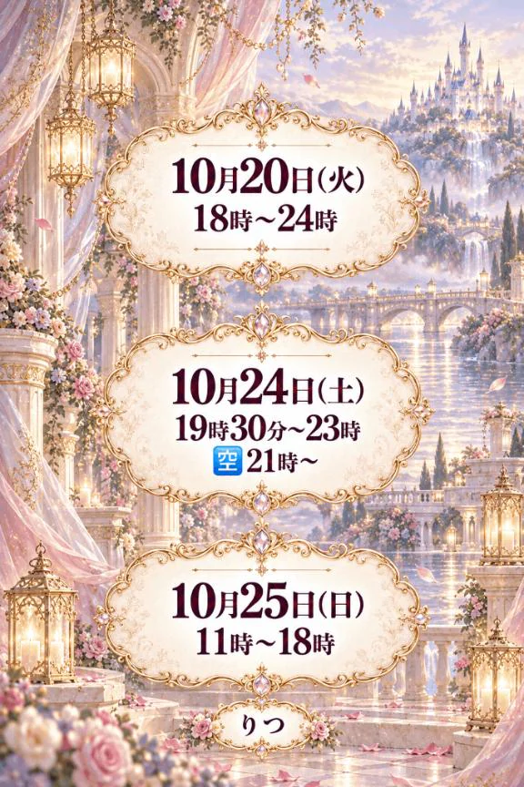 事前のご予約ありがとうございます❣️