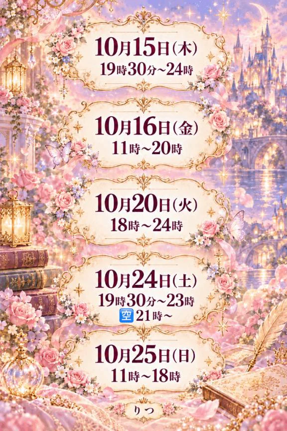 本日もありがとうございました❣️